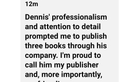 2023 Client comment at LinkedIn
