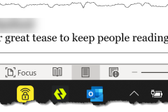 Ghostwriting client note at the end of a chapter.