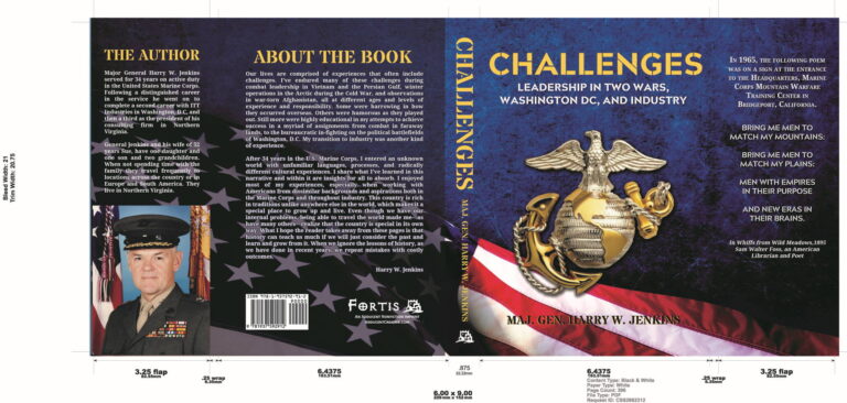New Title: CHALLENGES by Maj. Gen. Harry W. Jenkins USMC (Ret)