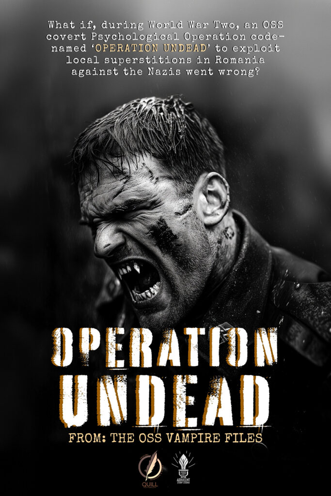 COVER CONCEPT 01 - OPERATION UNDEAD The OSS Vampire Files