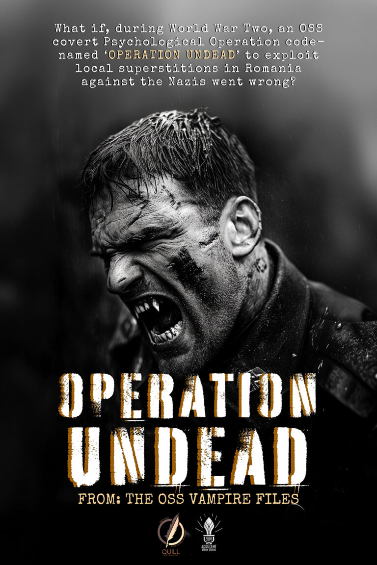 COVER CONCEPT 01 - OPERATION UNDEAD The OSS Vampire Files