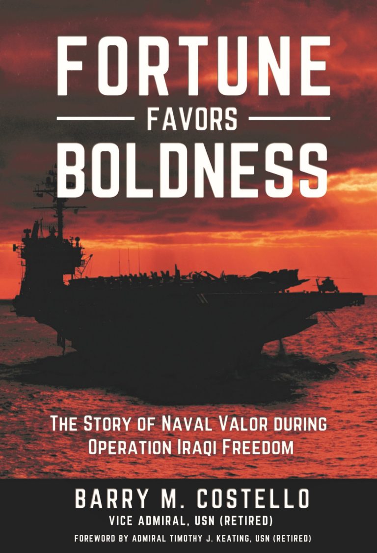 FORTUNE FAVORS BOLDNESS Front Cover