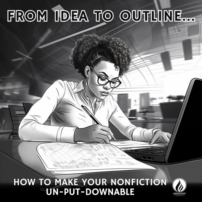 From Idea to Outline: How to Make Your Nonfiction Un-Put-Downable