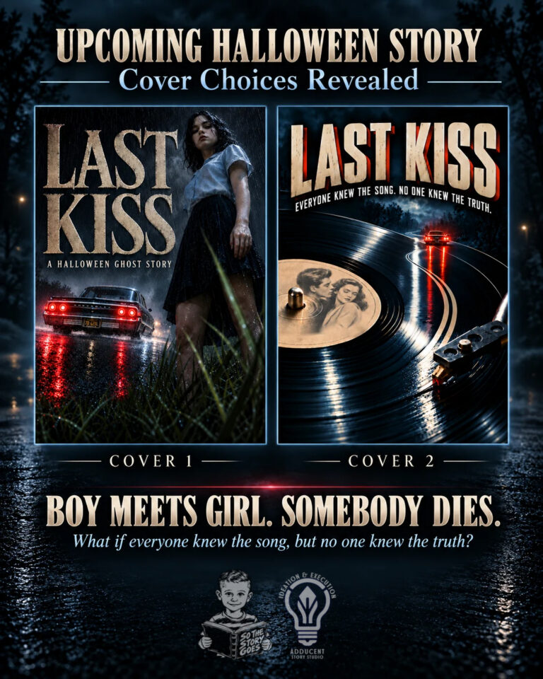 LAST KISS Halloween Story Cover Selection - Dennis Lowery and Adducent