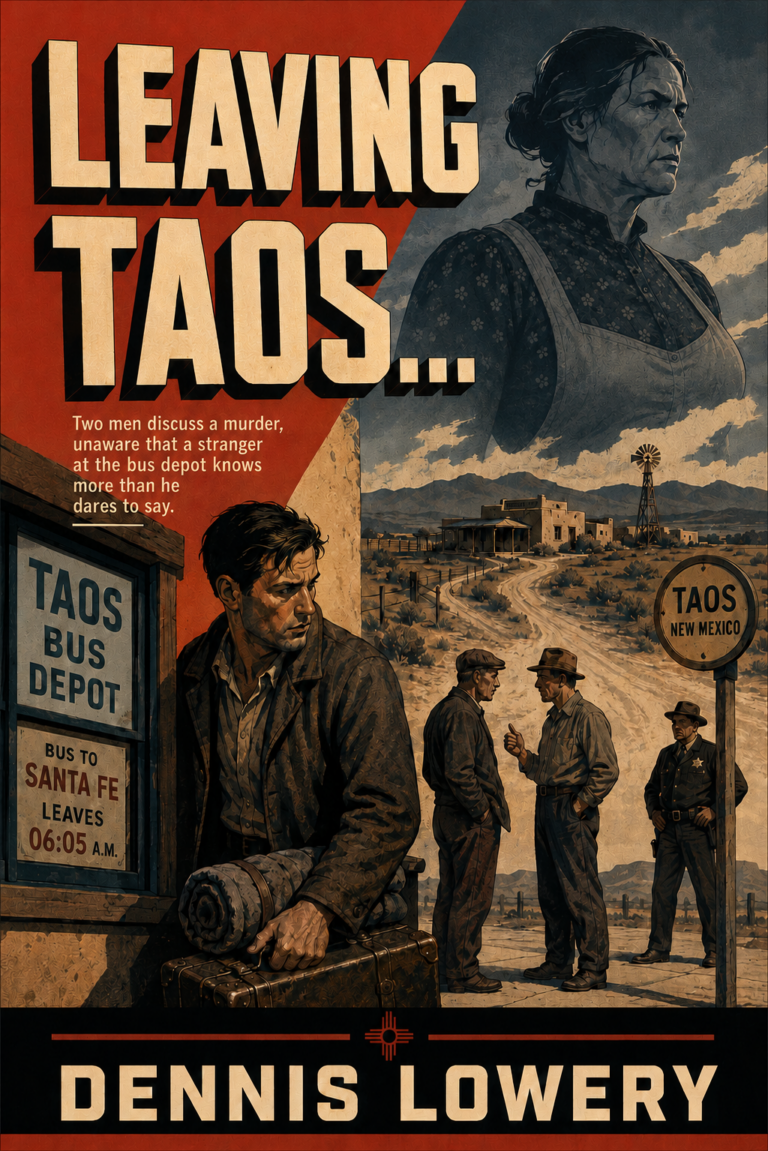 LEAVING TAOS by Dennis Lowery