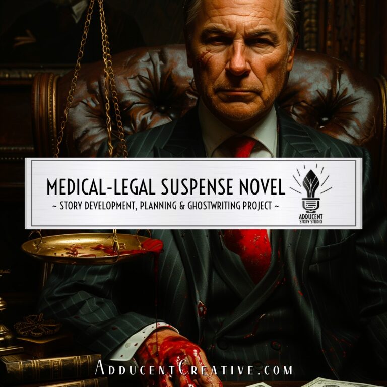 [New Story Project] Medical-Legal Suspense Novel