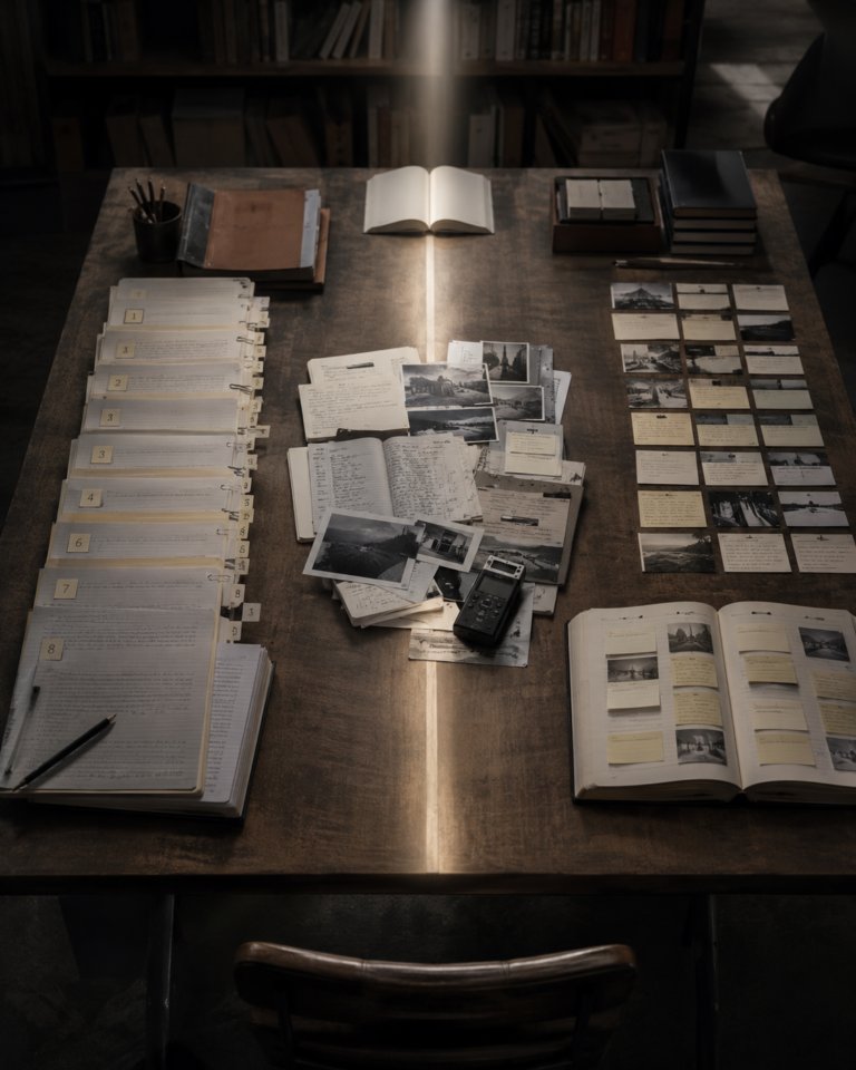 Planning for nonfiction with Adducent